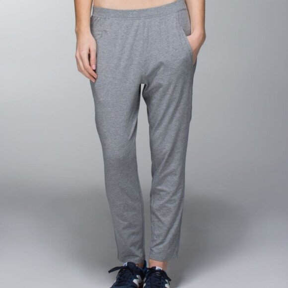Lululemon Tie One On Pant Heathered Medium Grey - Picture 2 of 12